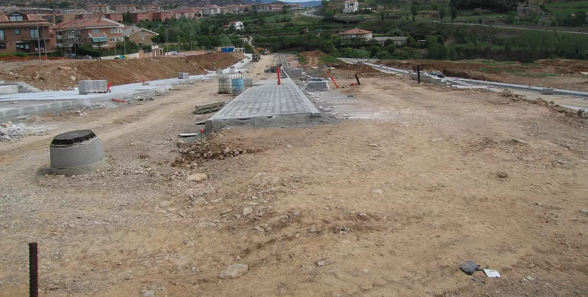 Construcción de viales